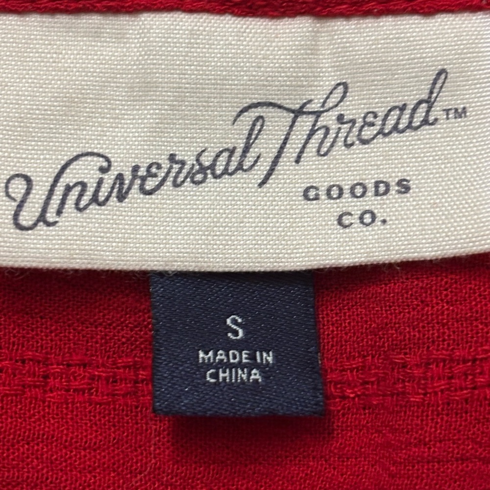 Universal Thread Vibrant Red Top - image 3